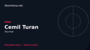 Cemil Turan – Stürmer | SkorArena Personen-Serie