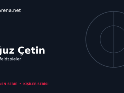 Oğuz Çetin – Mittelfeldspieler | SkorArena Personen-Serie